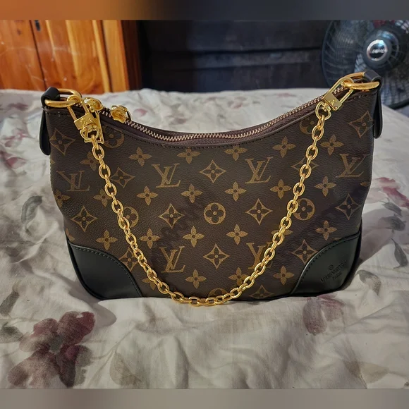 Brown & Gold Fashion Bag - Picture 2 of 7